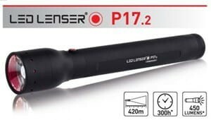 Led Lenser P17.2 Blister Flashlight