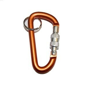 Jumbo Screw Lock Keychain Carabiner