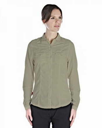 Craghoppers NosiLife Womens Darla Long Sleeve Outdoor Shirt (Insect Repellent)