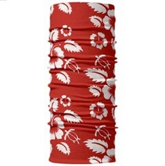 4Fun Flower Red Standard Scarf