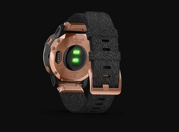 Garmin Fenix 6S ( with 2 bands Rosegold/Black & Black Silicon)