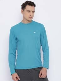 Wildcraft M Poly FS tee Lt_Blue