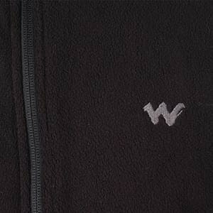 Wildcraft Black Men's Fleece Jacket