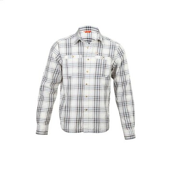 Wildcraft M FS Shirt Chkk01 White