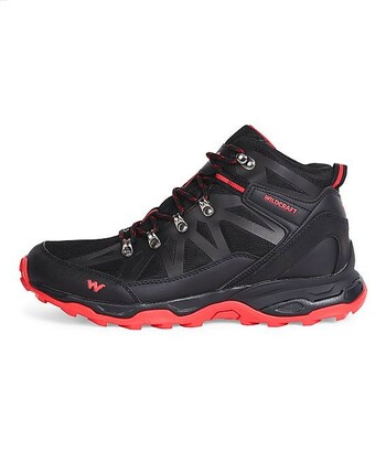 Wildcraft Gabbro Hiking Shoes - Black