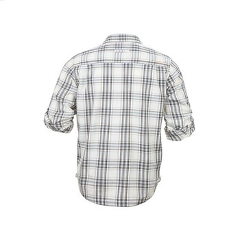 Wildcraft M FS Shirt Chkk01 White