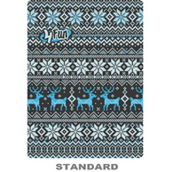 4Fun Deer Blue Standard Scarf