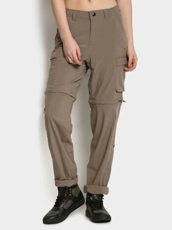 Wildcraft Convertible Pant Women walnut