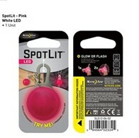 SpotLit LED Carabiner Light - Eco Pkg - Disc-Pink