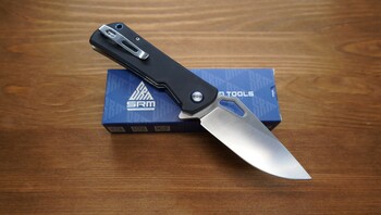 SRM Folding Blade Knife 1168-Black