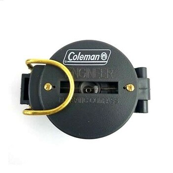 Coleman Lensatic Portable Camping Compass (Black)