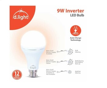 D.light IB2200 FAST 9W inverter LED bulb