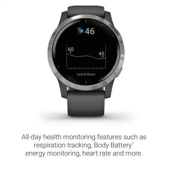 Garmin Smart Watch Vivoactive 4 Grey/Sliver