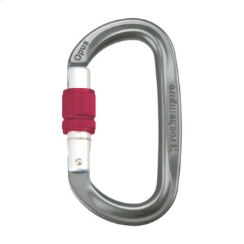 Rock Empire Opus AL Oval screw lock Carabiner