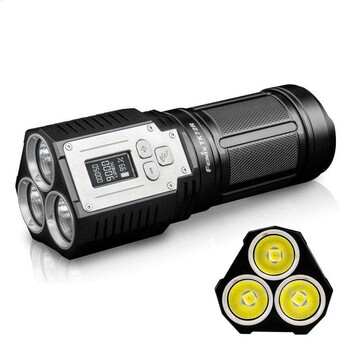 Fenix TK72R Rechargeable LED Searchlight - 9000 Lumens