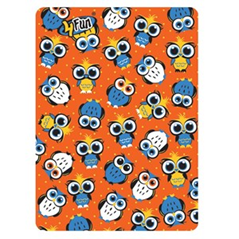 4Fun Owl Orange Kid Standard Scarf