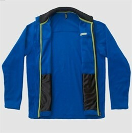 Fleece Men's Jacket - Blue