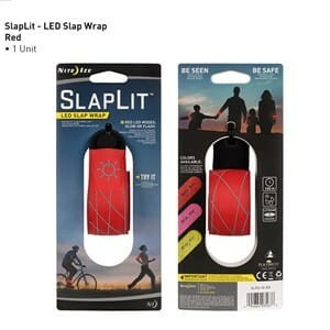 SlapLit LED Slap Wrap - Red