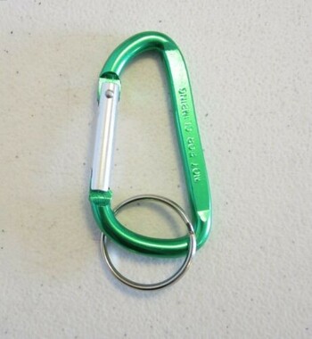 Rock Empire D Shape Plain Keychain Carabiner