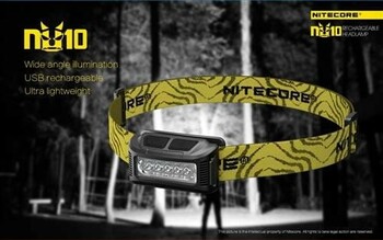 Nitecore NU10 Rechargeable Headlamp - 160 Lumens