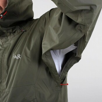 Rab Downpour Jkt Field Green