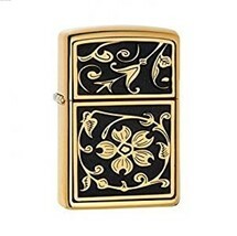 Zippo Gold Floral Flourish  20903