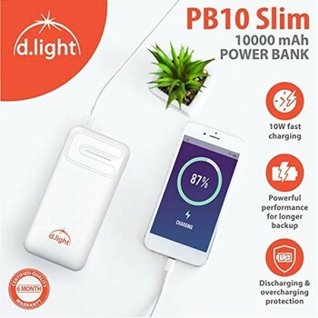 D.light PB10 Slim Power bank  - 10000 mAh