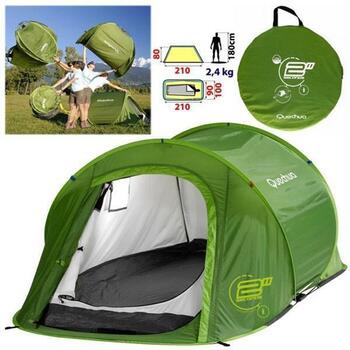 Quechua 2 Seconds tent Green