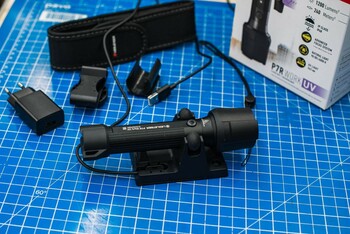 Ledlenser P7R Work UV Flashlight