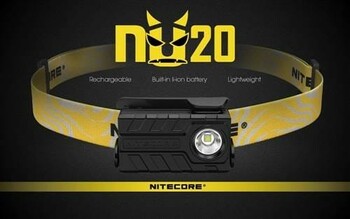 Nitecore NU20 360 Lumens Headlamp