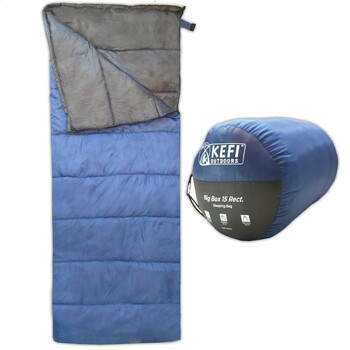 Kefi Outdoors Big Box 15  Rect. Sleeping Bag