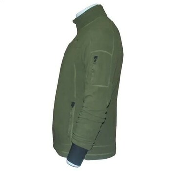 CC Fleece Ski Jacket Orbit Olive Green