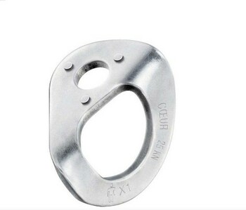 Petzl COEUR Stainless Steel Hanger Plate 12mm