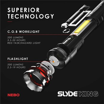 Nebo Slyde king 4 light mode