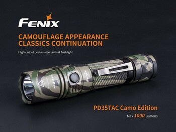 Fenix PD35 TAC V2.0 Camo