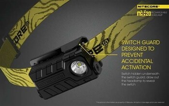 Nitecore NU20 360 Lumens Headlamp