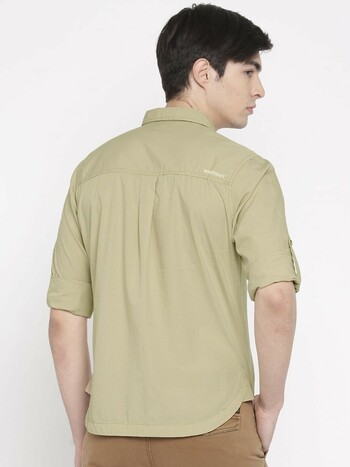 Wildcraft Fs Soild Shirt Beige