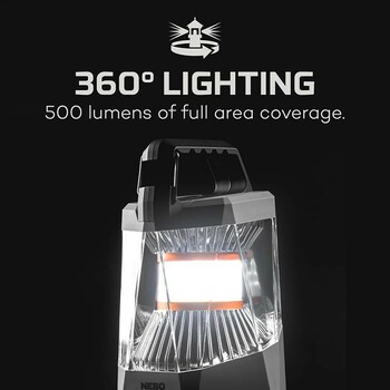 NEBO Galileo 500 Rechargeable LED Lantern