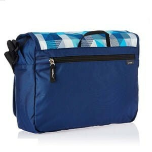 Deuter Attend Messenger Bag blue arrowcheck