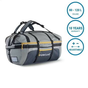 Forclaz Duffle Bag Extend 80 to 120 Litre