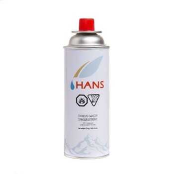 Hans Butane Gas Cartridge - Pin Style