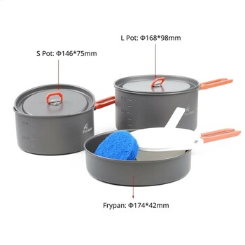 Fire Maple - Feast 3 Camping Cookware Set