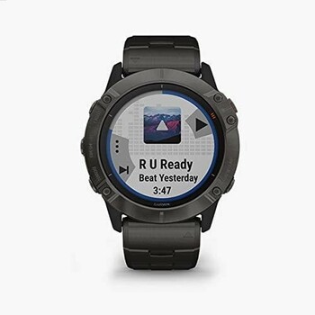 Garmin Smart Watch Fenix 6X Pro Solar Sap Tit Car Gray DLC