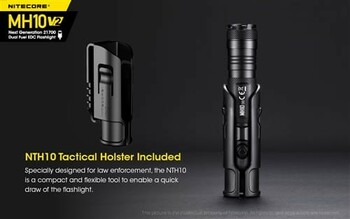 Nitecore MH10 v2 1200 Lumen Rechargeable Flashlight