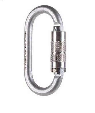 Rock Empire  AL Oval Twist Lock Carabiner