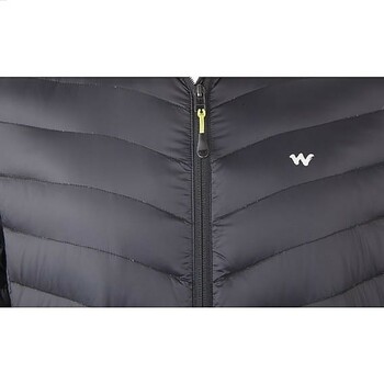 Wildcraft Men's Packable Hooded Extra-Warm Down Jacket - Black