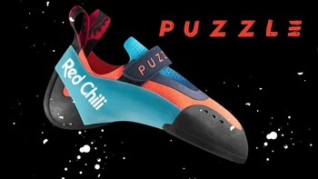 Red Chili Puzzle [Performance] Climbing Shoes - Neon  Coral