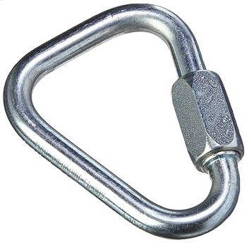 Petzl Delta Triangular steel quick link