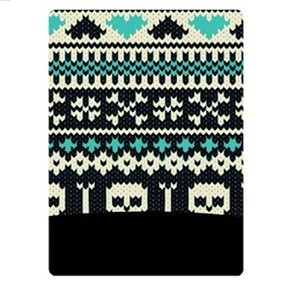 4Fun Skull Blue Polartec Scarf