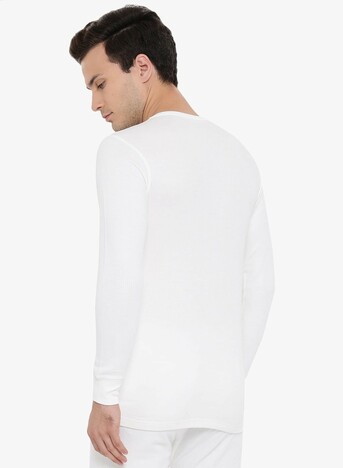 Monte Carlo Men's Solid Round Neck Thermal Set